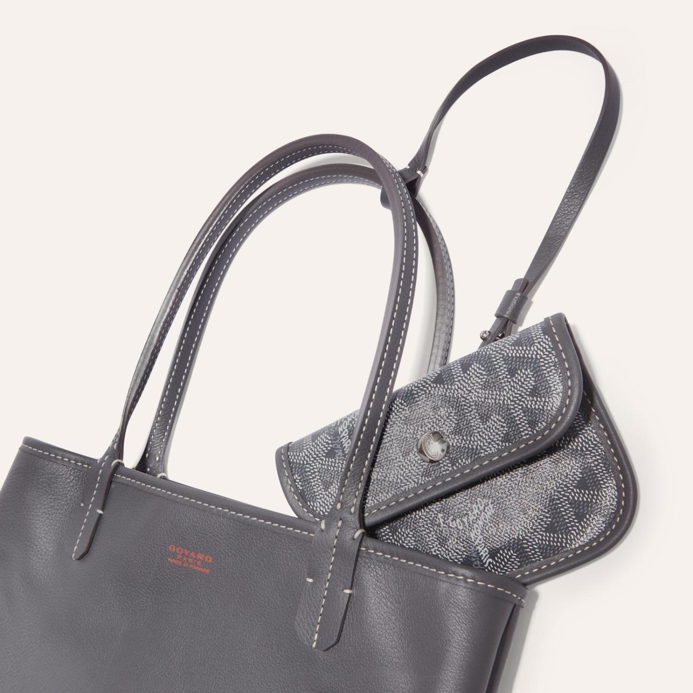 Goyard Anjou Mini Bag Grey - Image 3